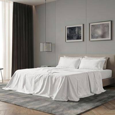 Completo Letto In Raso 300 fili Charme