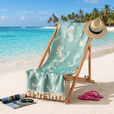 Telo Pareo Jacquard Caraibi