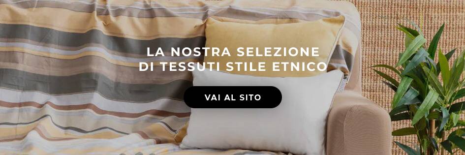 biancheria per la casa stile etnico