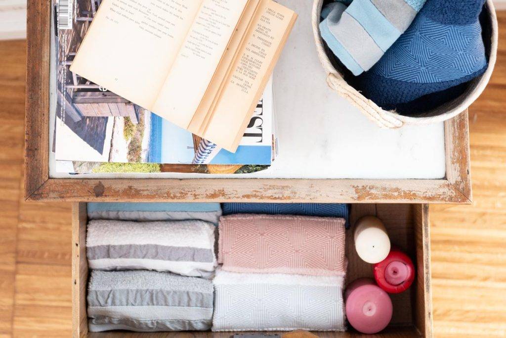 Ormysa Set 8 Strofinacci Da Cucina In Cotone | 30,5x30,5 Cm, Super Morbidi E Assorbenti, Colori Blu Reale E Bianco
