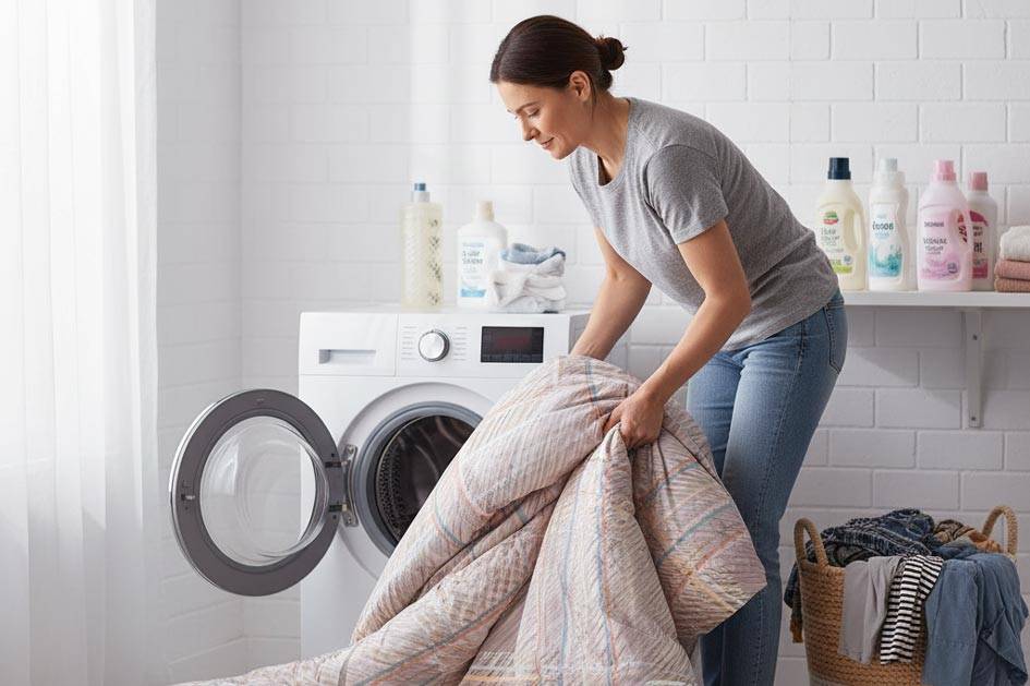 copripiumino in lavatrice copripiumino in lavatrice