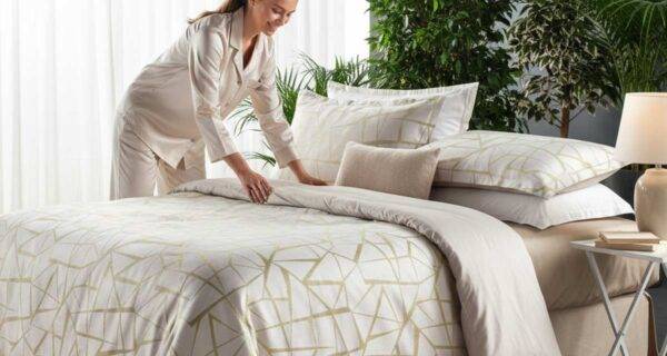 mettere copripiumino matrimoniale