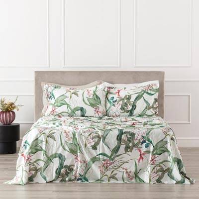 Completo Letto In Raso Preziosa