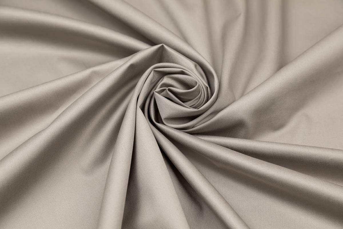 DOZ By SIJO Set Copripiumino In Cotone 100% Fibre Lunghe | Rasatello Morbido, 228x228 Cm | 8 Passanti E Bottoni In Guscio Di Cocco