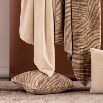 Cuscino In Ecopelliccia Cody