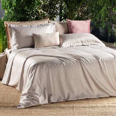 Parure Copripiumino Jacquard Leopard