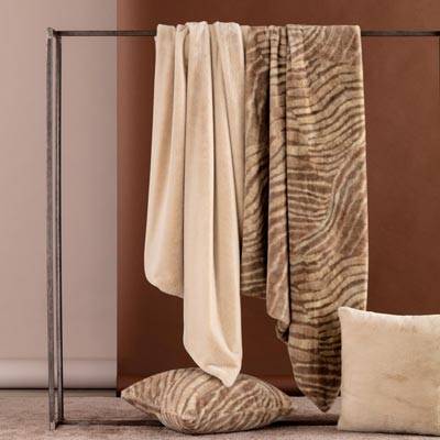 Plaid In Ecopelliccia Cody