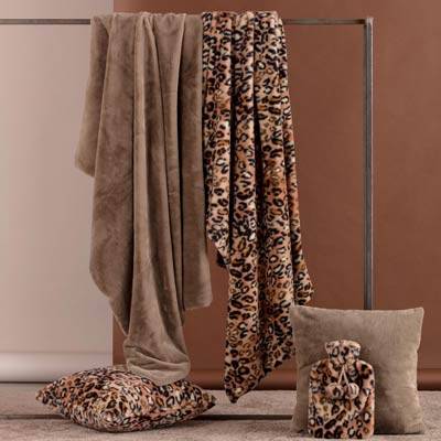 Plaid In Ecopelliccia Colin