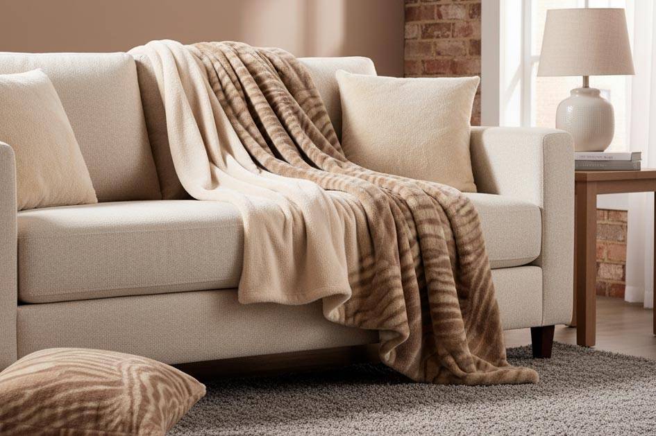 salotto stile animalier