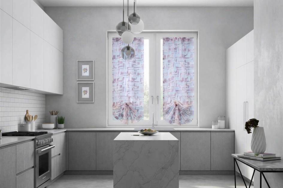 tende in cucina moderna