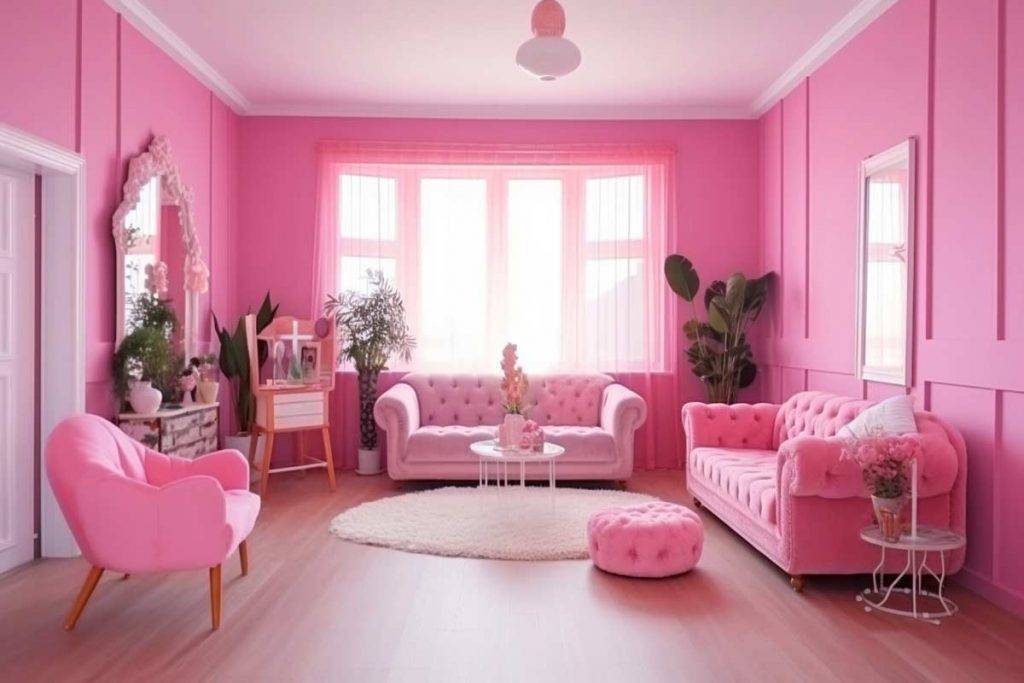 arredamento stile Barbie