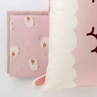 Completo Lenzuolo Copriletto Percalle Nina