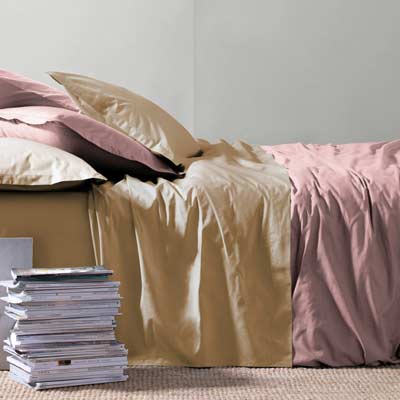 Completo Letto Paint in Madapolam di Cotone