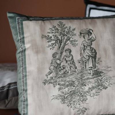 Cuscino Arredo Toile De Jouy Cuscino Arredo Toile De Jouy