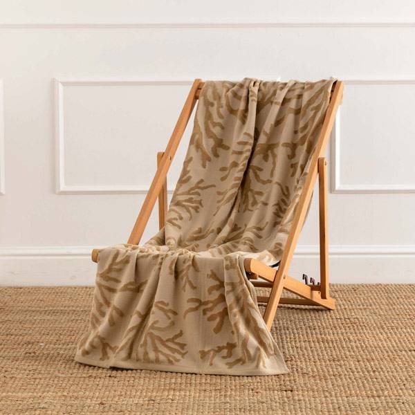 Telo Mare In Spugna Jacquard Brezzy
