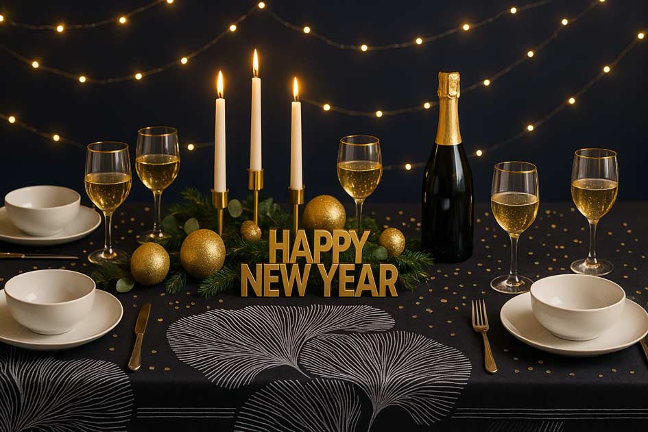 tavola Cenone di Capodanno