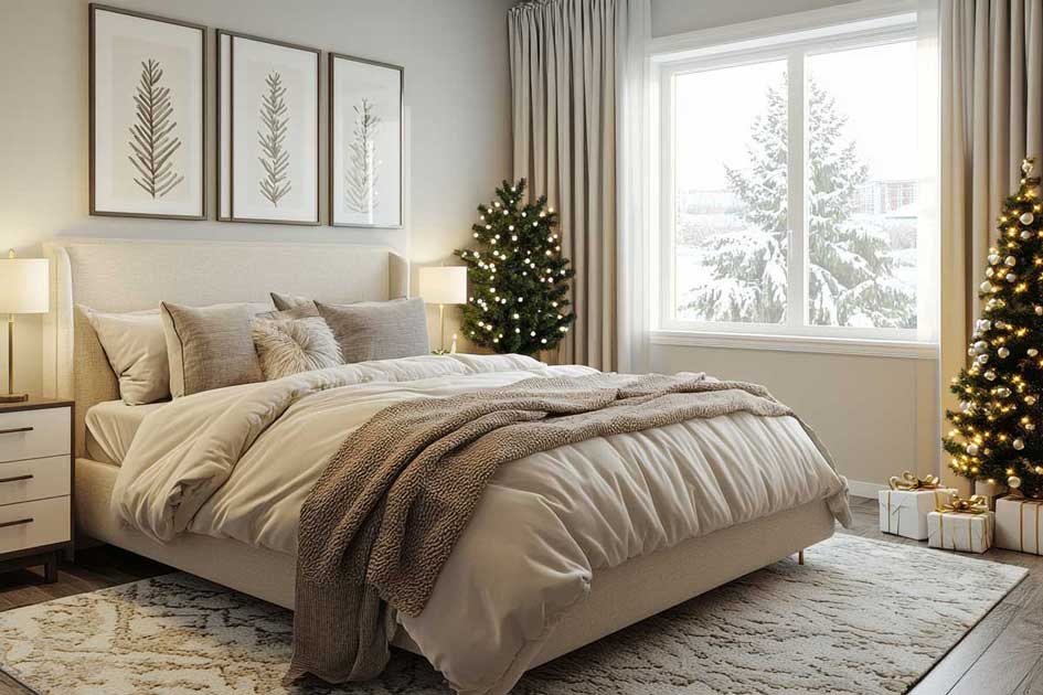 Natale in camera da letto