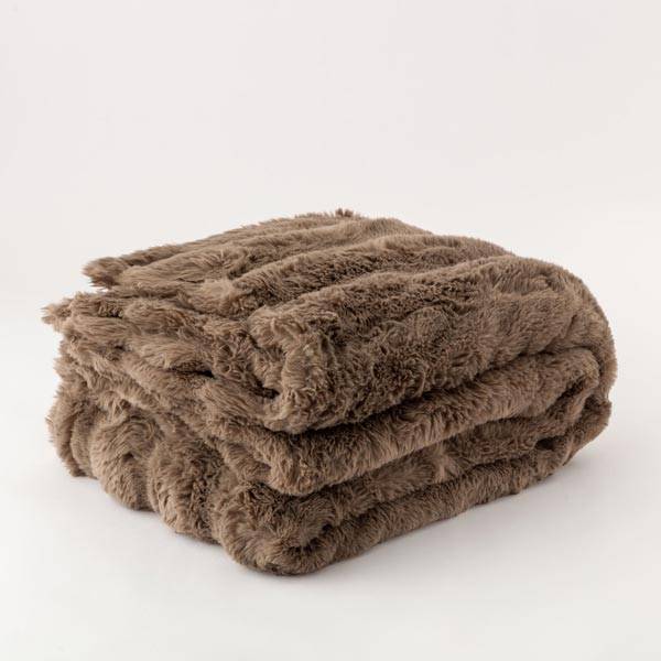 Plaid In Ecopelliccia Owen