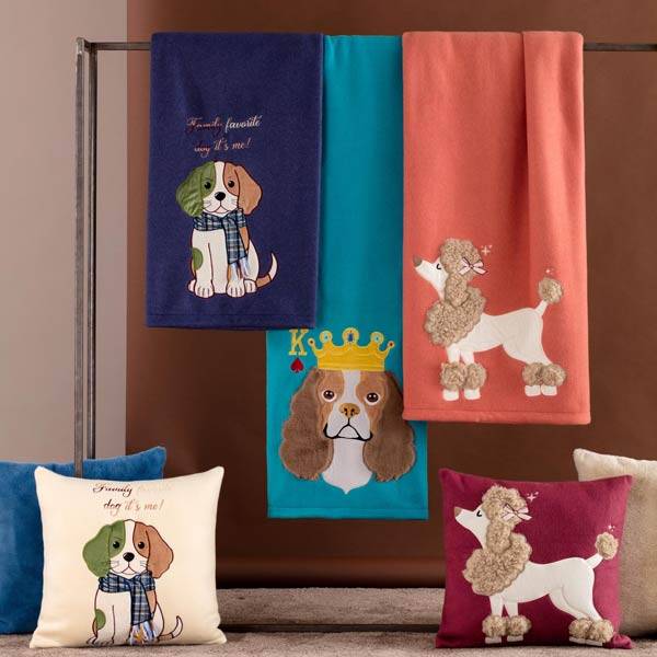 Plaid Ricamato Animals