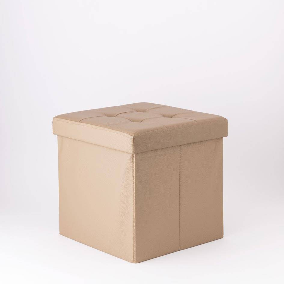 Pouf In Simil-pelle Smart