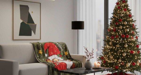 addobbare salone Natale