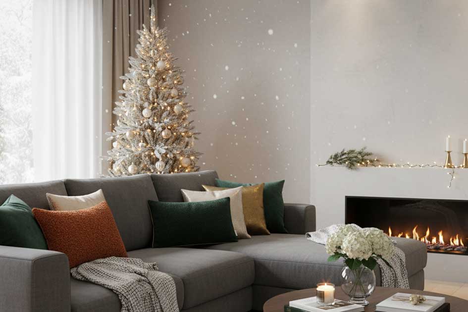 cuscini arredo moderni Natale