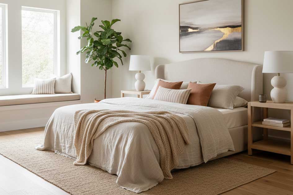 camera da letto Cloud Dancer