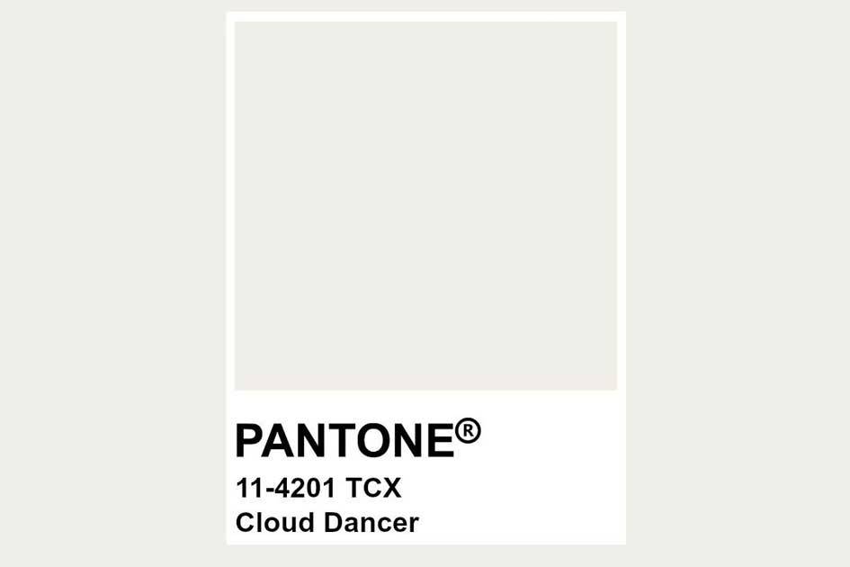 Cloud Dancer Pantone 2026