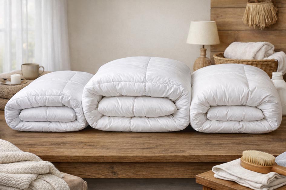 diverse grammature interno piumino