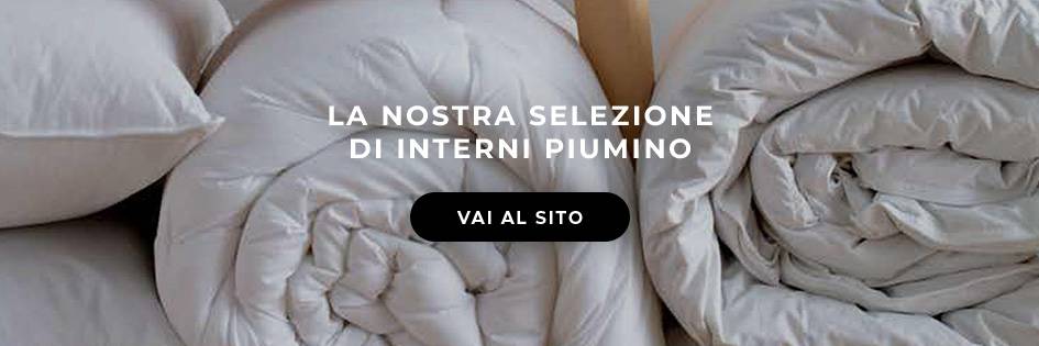 interni piumino in offerta
