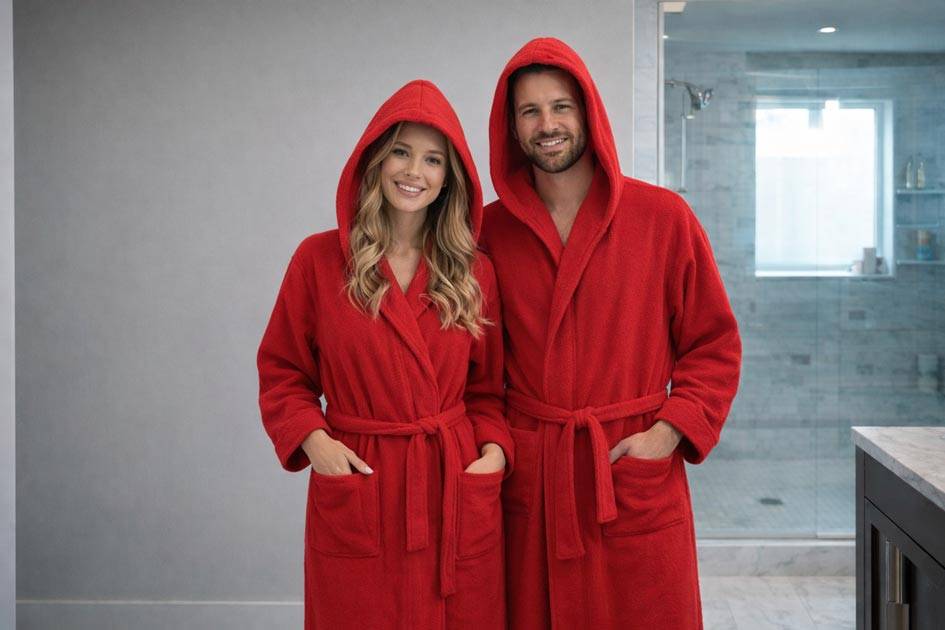 accappatoi coppia San Valentino