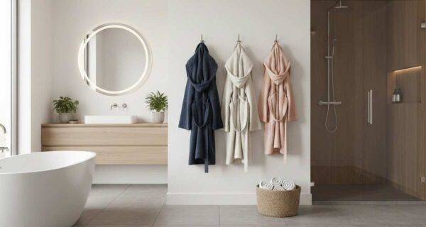 dove appendere gli accappatoi