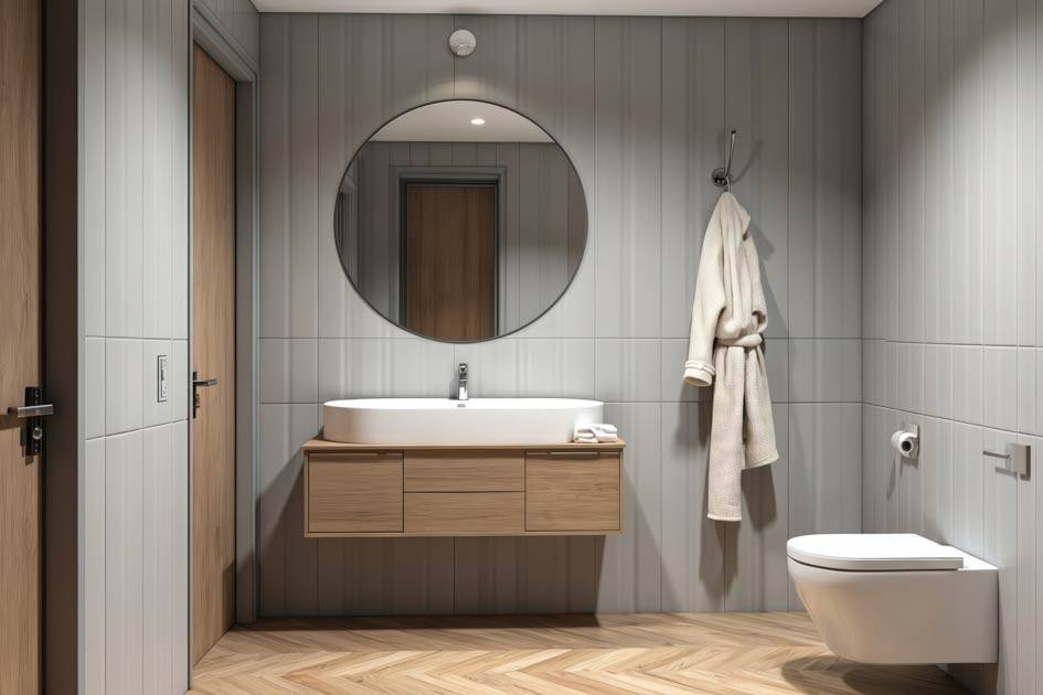 gancio per appendere accappatoio