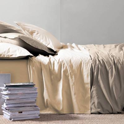 Completo Letto Paint in Madapolam di Cotone